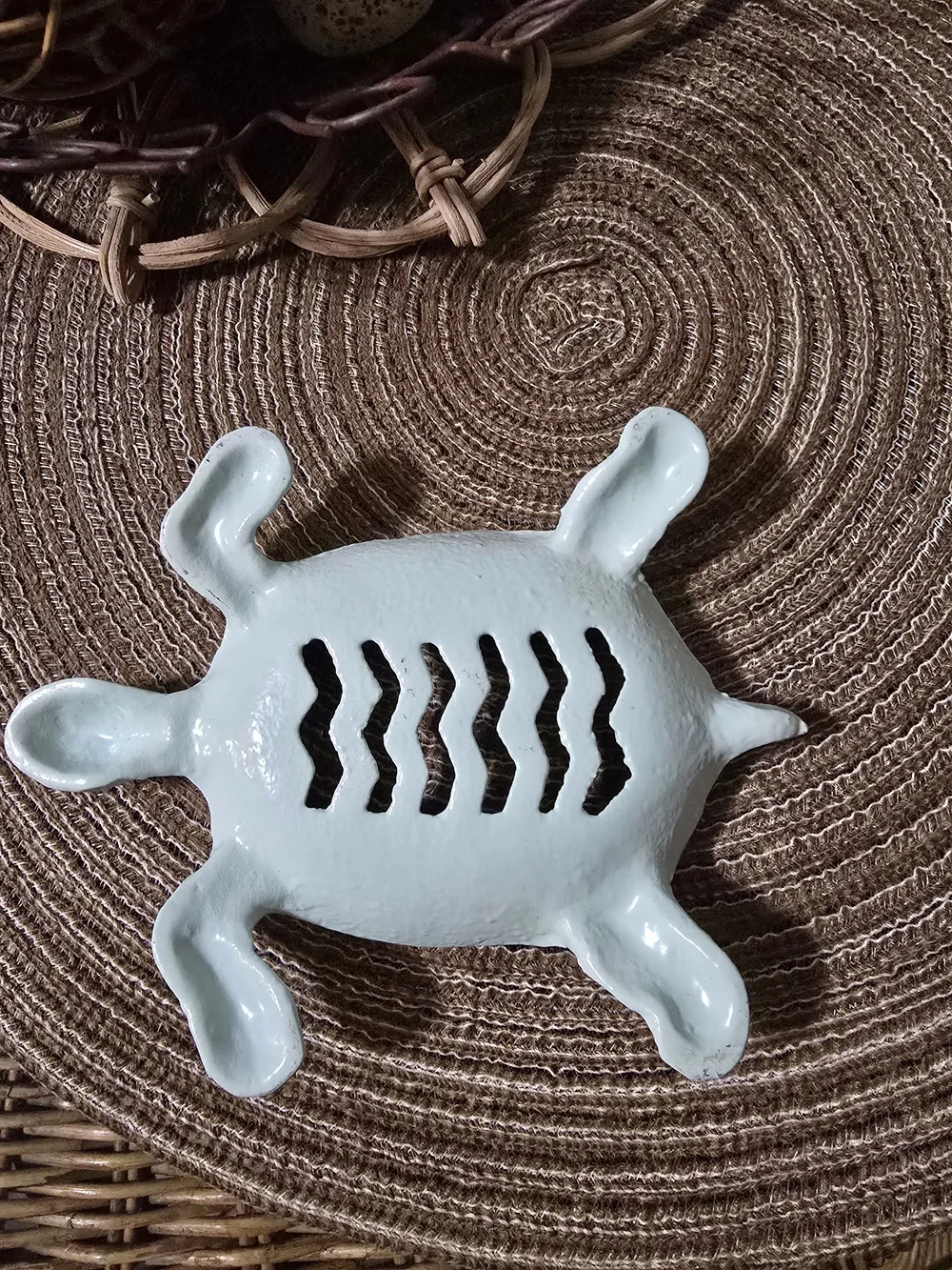Hobby Lobby Light Blue Turtle Soap Dish